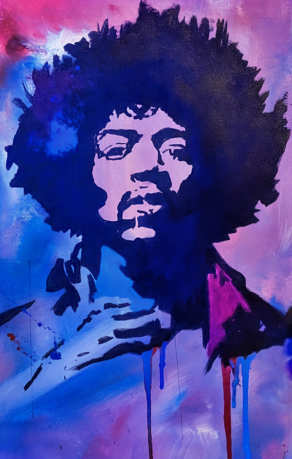 Painting by Regan Hatfield