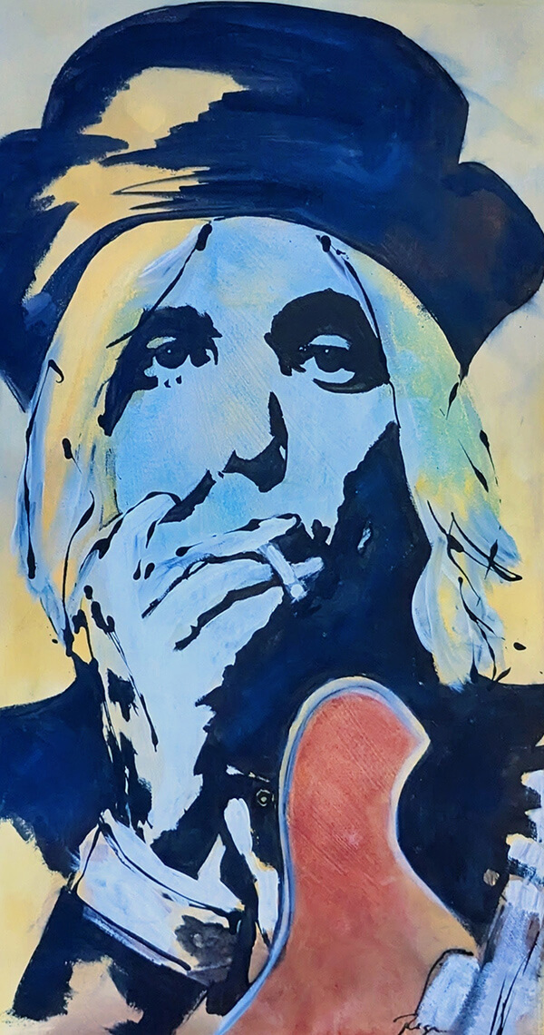 Painting by Regan Hatfield