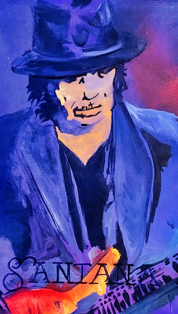 Painting by Regan Hatfield