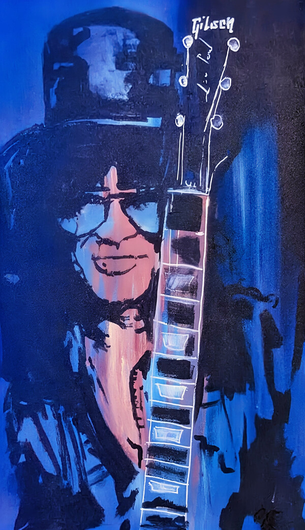 Painting by Regan Hatfield